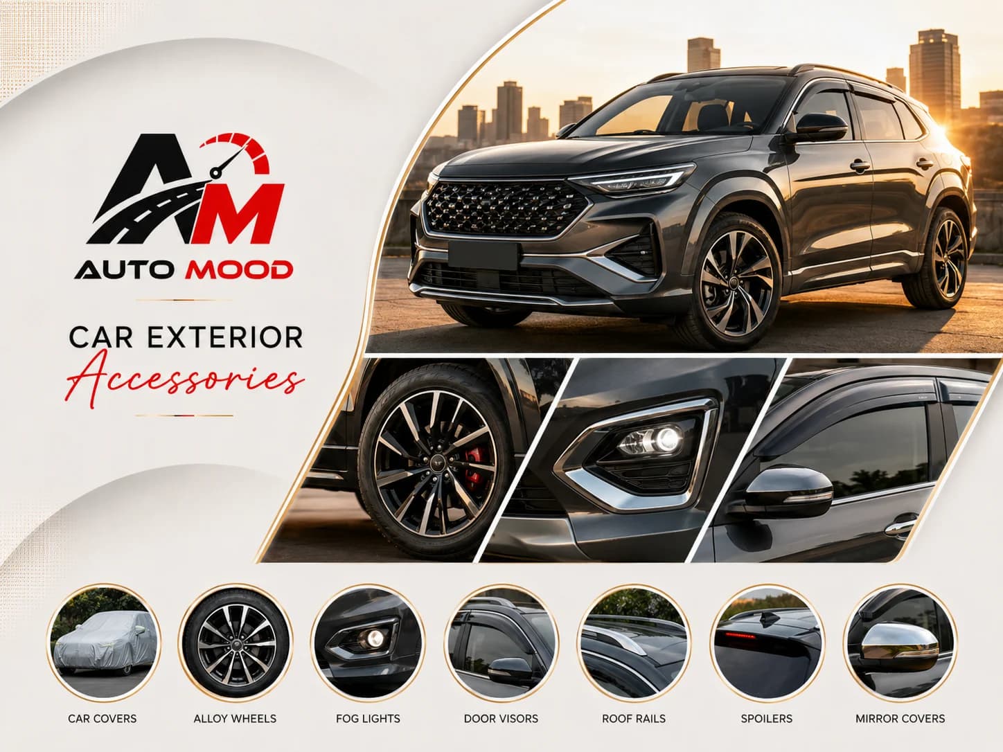 Car Exterior Accessories online India — Auto Mood